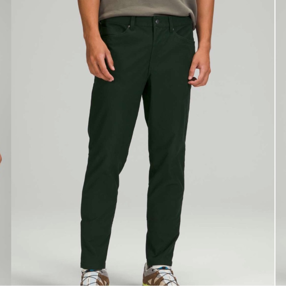 LULULEMON- ABC Pant Slim 34" *Utilitech Rainforest Green Chino Jean